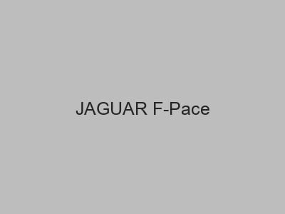 Enganches económicos para JAGUAR F-Pace